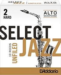 アルトサックスリード Jazz Select UNFILED【10枚入り】