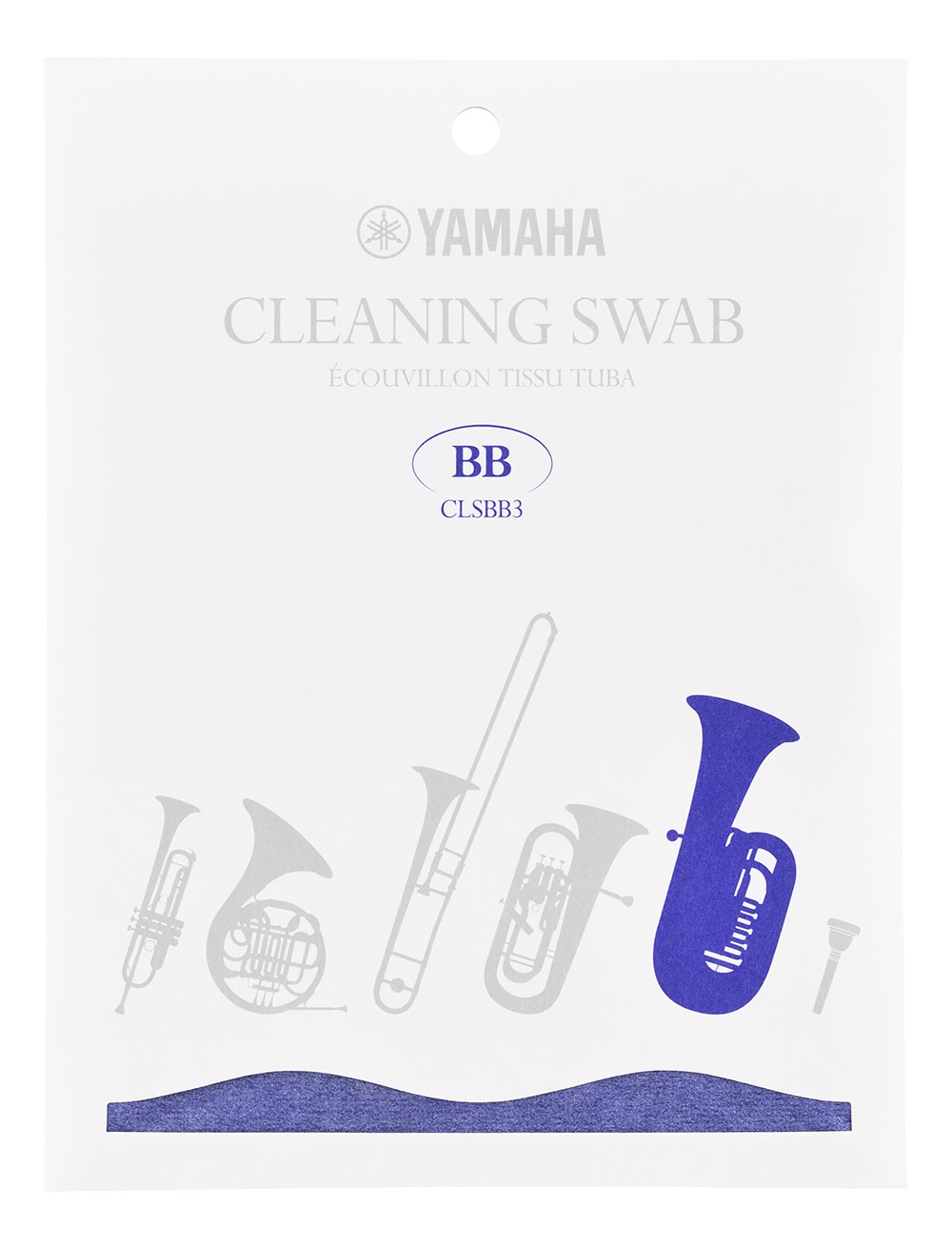 ヤマハ　クリーニングスワブ　チューバ用　CLSBB3