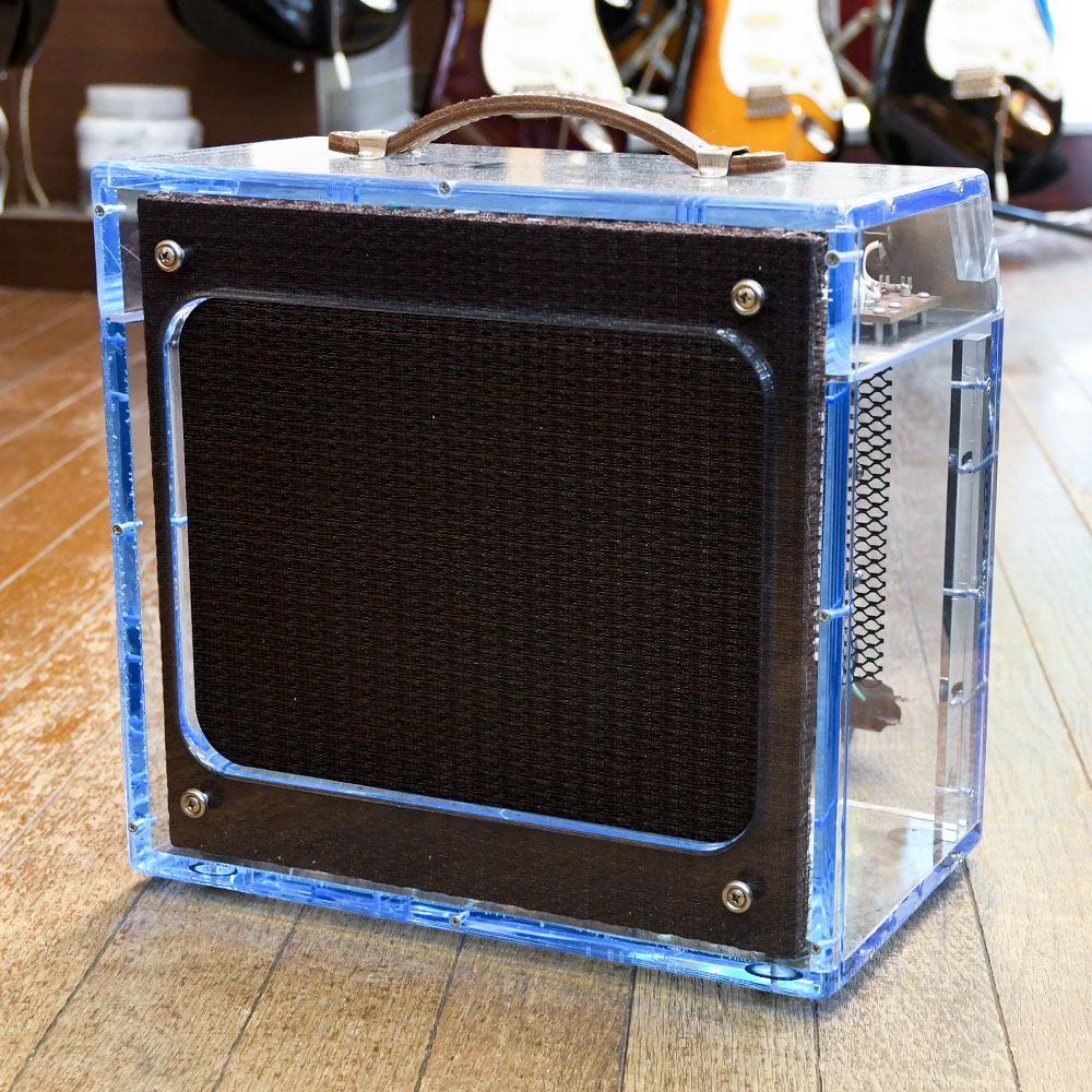 GA-5 Les Paul Junior Amp Plexi Glass Cabinet