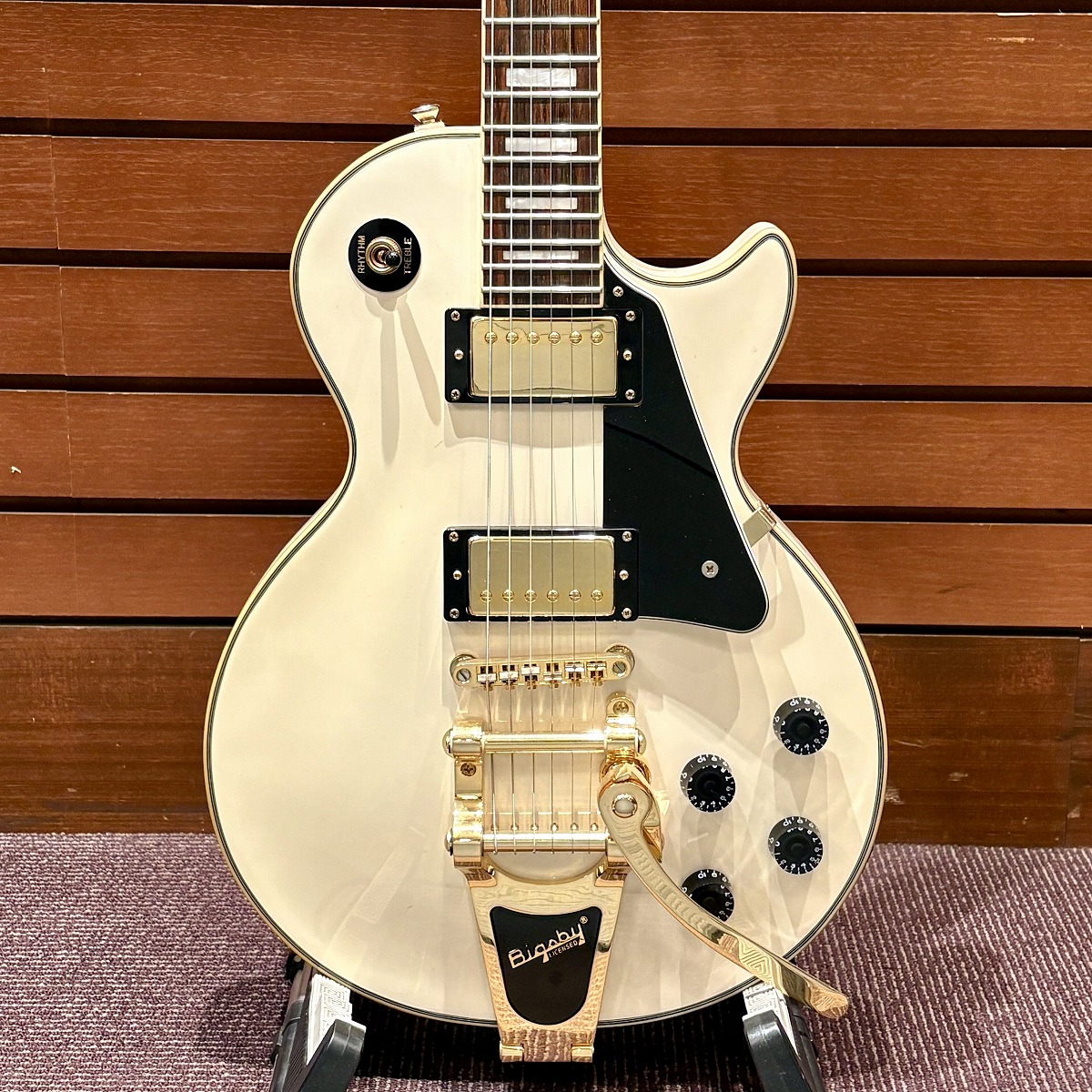 Les Paul Custom Pro（Modified）【エピフォン,レスポールカスタムプロ】
