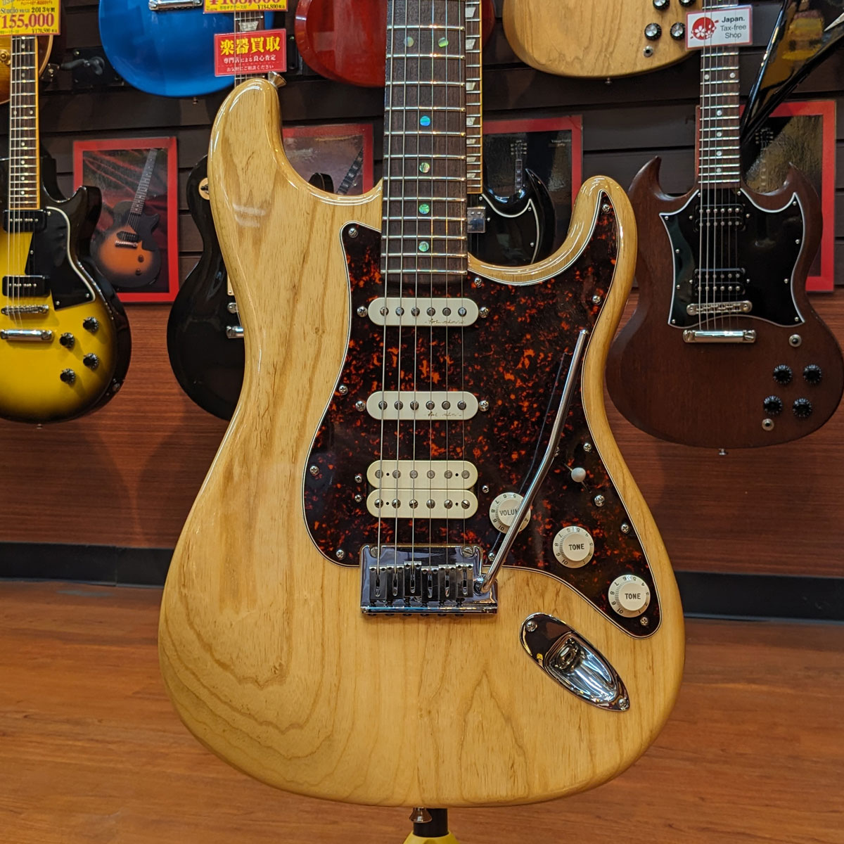 American Deluxe Stratocaster HSS Ash 2000年製