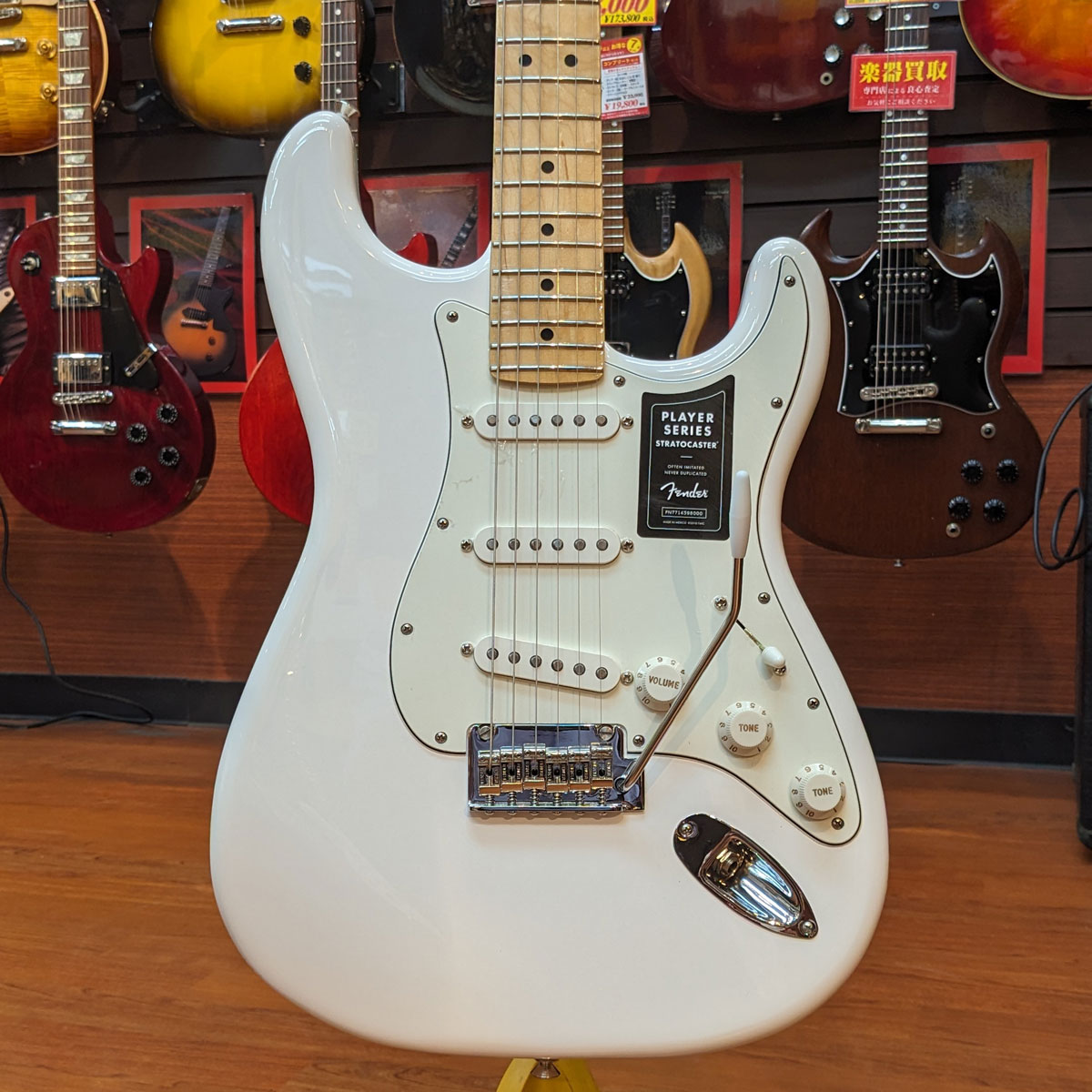 Player Stratocaster 2022年製