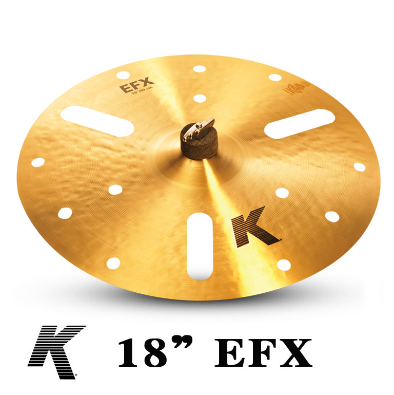 エフェクト・シンバル　K-Zildjian18”EFX