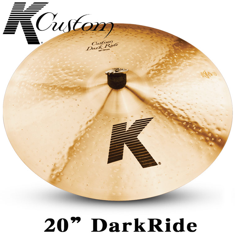 ライドシンバル　K-Custom 20”DarkRide