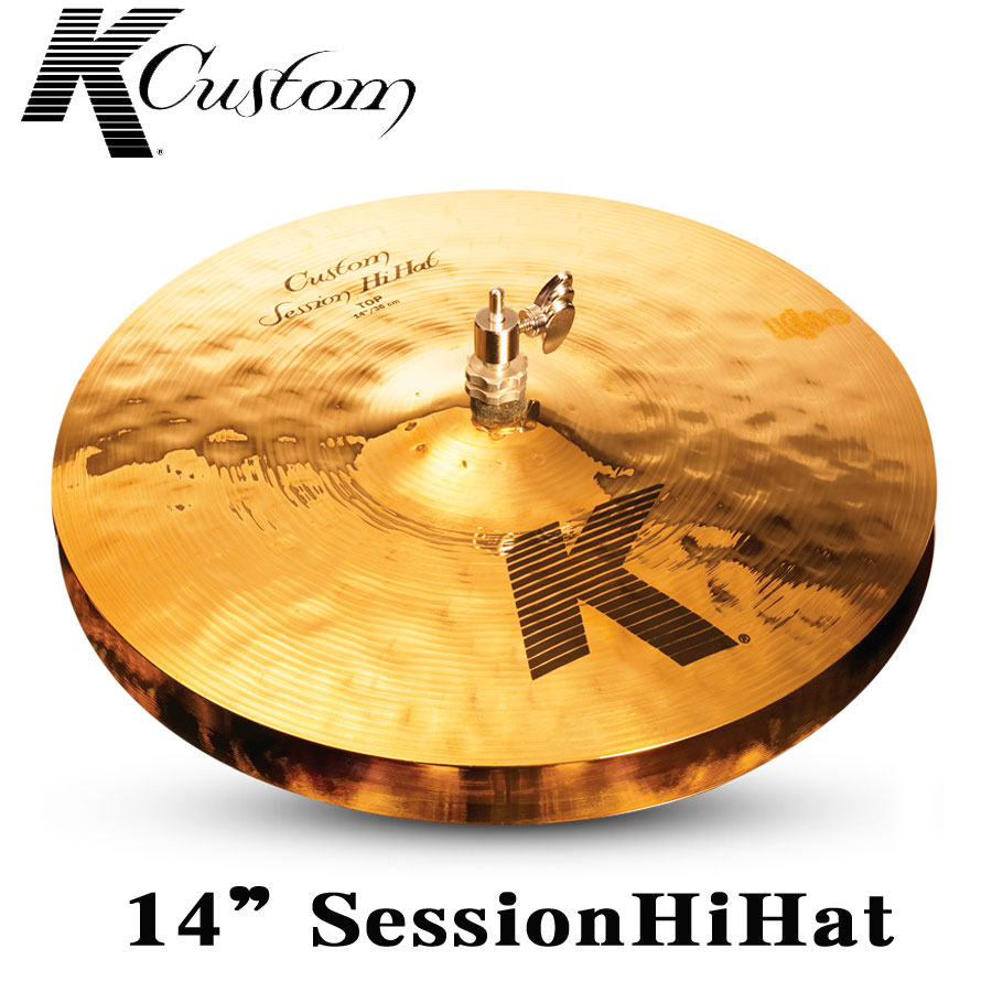 ハイハットシンバル　K.Custom 14”Session HiHats