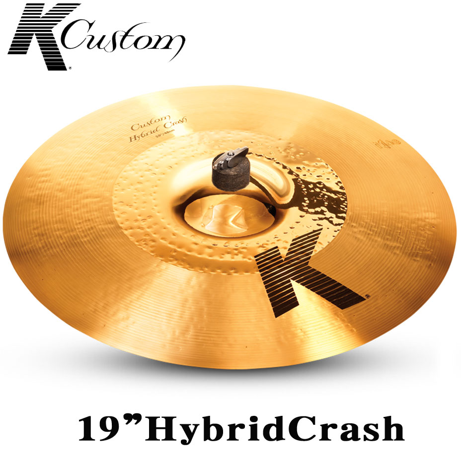 クラッシュシンバル　K.Custom　Hybrid Crash19”