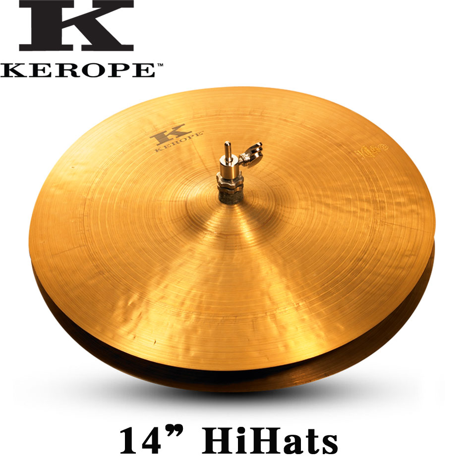ハイハット・シンバル　Zildjian K-KEROPE  14”HiHats