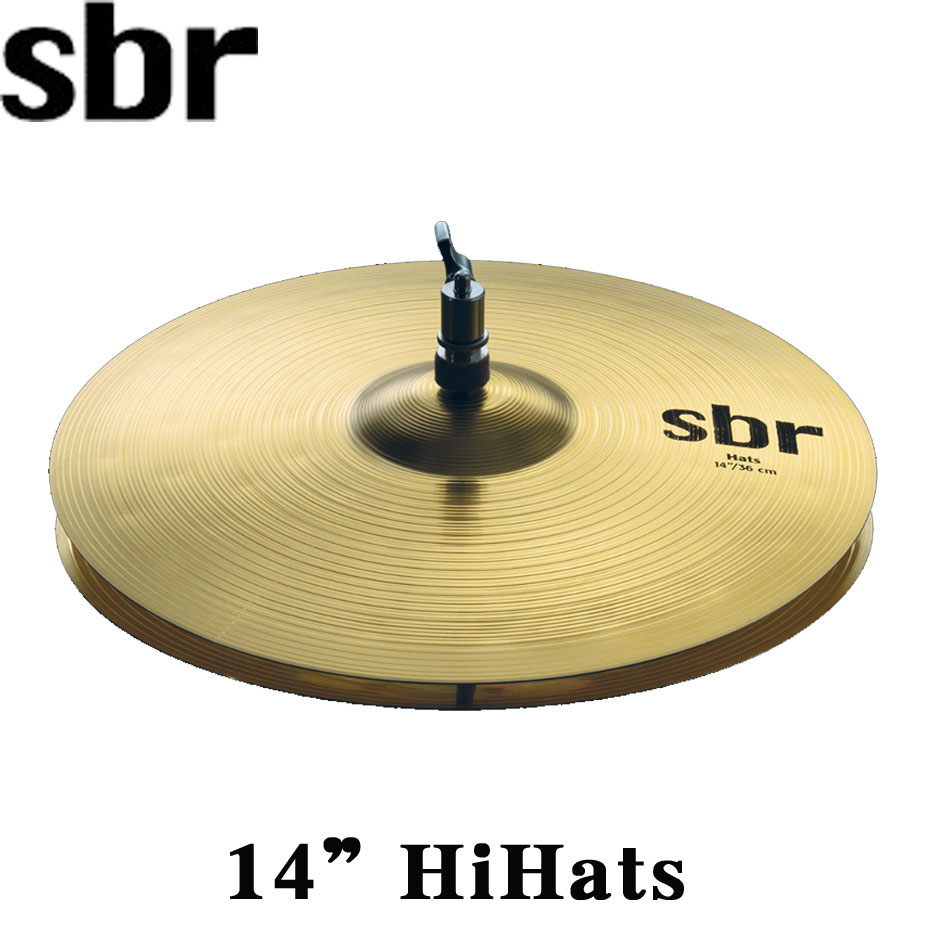 ハイハット・シンバル　sbr　14”　HiHats