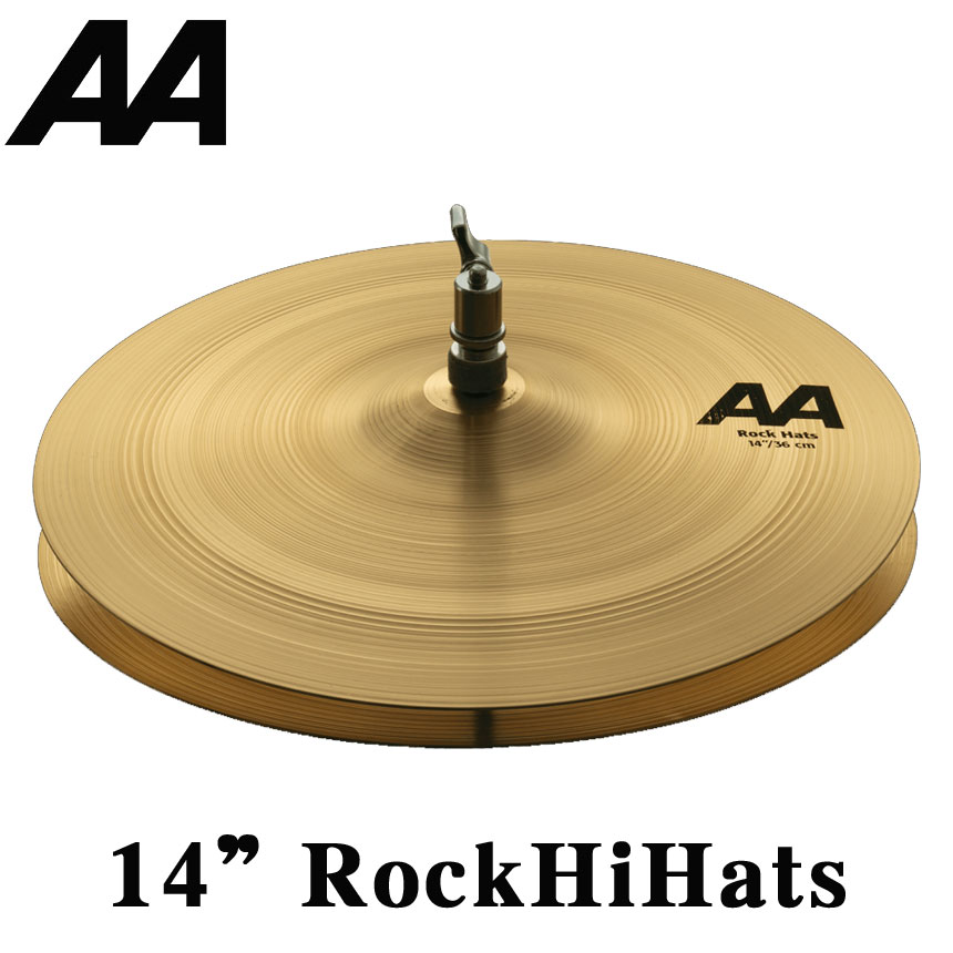 ハイハット・シンバル　AA-14”RockHiHtas