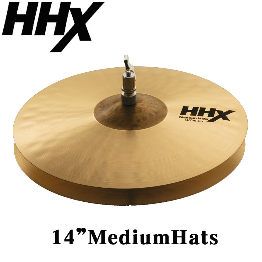 ハイハット・シンバル　HHX-14” MediumHiHats