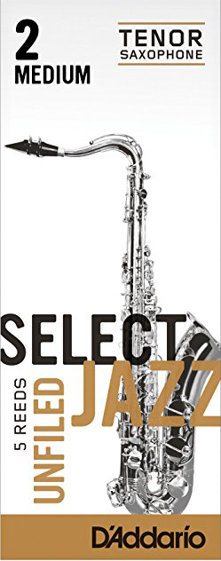 テナーサックスリード Jazz Select UNFILED【5枚入り】